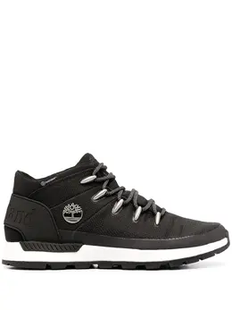 Timberland: Чёрные кроссовки 