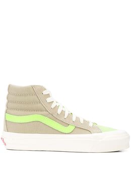 Vans: Зелёные кроссовки 