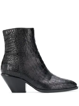 Giuseppe Zanotti Design: Чёрные ботинки  Karley