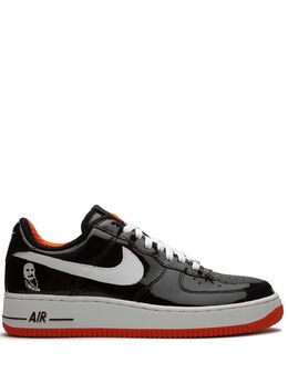Nike: Чёрные кроссовки  Air Force 1