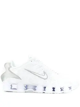 Nike: Белые кроссовки  Shox TL