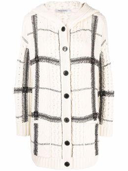 Valentino: Кардиган с капюшоном 