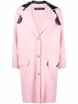 LANVIN: Пальто с капюшоном 