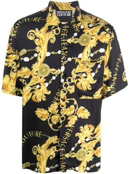 Versace Jeans Couture: Рубашка с принтом 