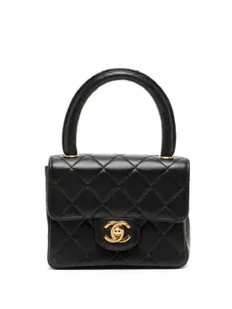 CHANEL Pre-Owned: Чёрная сумка 