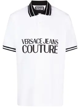 Versace Jeans Couture: Поло с принтом 