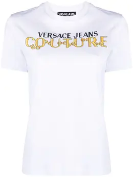 Versace Jeans Couture: Футболка с принтом 