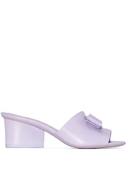 Salvatore Ferragamo: Фиолетовые сандалии  Viva Bow