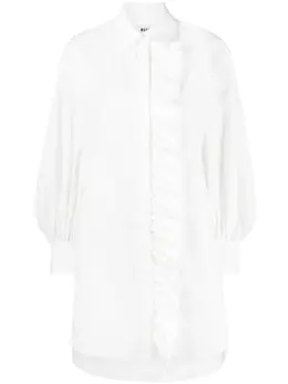 MSGM: Рубашка с оборками 