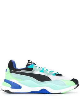 PUMA: Голубые кроссовки 