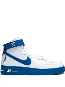 Nike: Голубые кроссовки  Air Force 1 High
