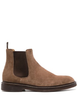 Brunello Cucinelli: Коричневые ботинки 