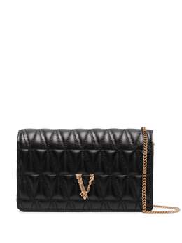 Versace: Чёрный клатч  Virtus