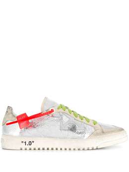 Off-White: Серебристые кроссовки  Arrow
