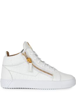 Giuseppe Zanotti: Белые кроссовки  Kriss