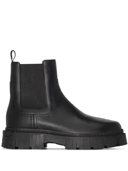 Fendi: Чёрные ботинки  Force