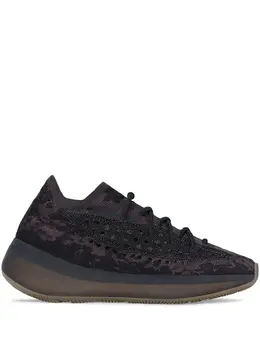 adidas YEEZY: Чёрные кроссовки 