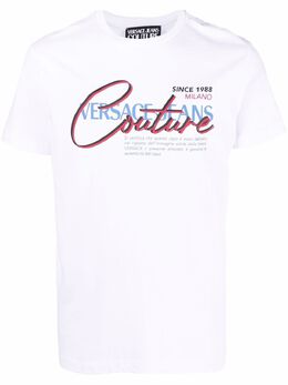 Versace Jeans Couture: Футболка с принтом 