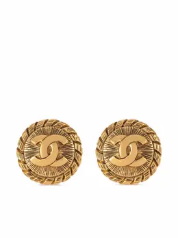 Chanel Pre-Owned: Серьги 
