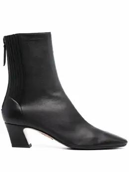 Aquazzura: Чёрные ботинки 