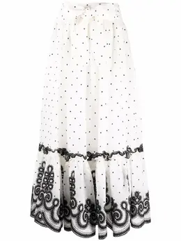 ZIMMERMANN: Белая юбка  Lovestruck