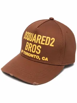 Dsquared2: Кепка с принтом 