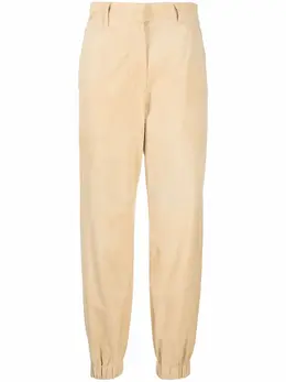 Brunello Cucinelli: Кожаные брюки 