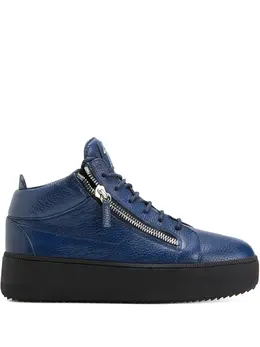 Giuseppe Zanotti: Голубые кроссовки  Kriss