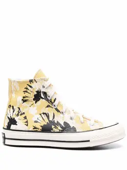 Converse: Жёлтые кроссовки  Chuck 70