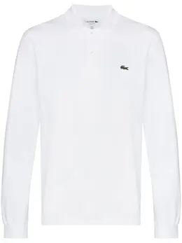 Lacoste: Поло с длинным рукавом 