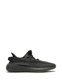 adidas YEEZY: Чёрные кроссовки 