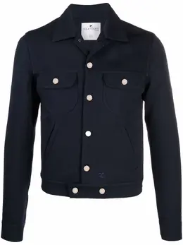 Courrèges: Синяя куртка 