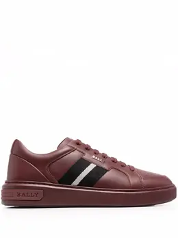 Bally: Красные кроссовки 