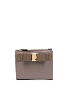 Salvatore Ferragamo: Коричневый кошелёк  Vara Bow