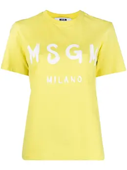 MSGM: Футболка с принтом 