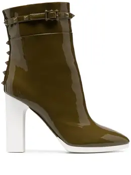 Valentino Garavani: Зелёные ботинки 