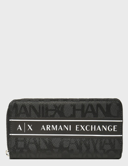 ARMANI EXCHANGE: Чёрный кошелёк 