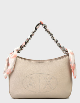 ARMANI EXCHANGE: Бежеві сумки 