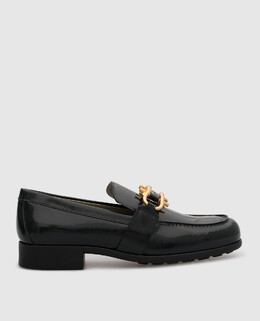 Bottega Veneta: Зелені лофери 