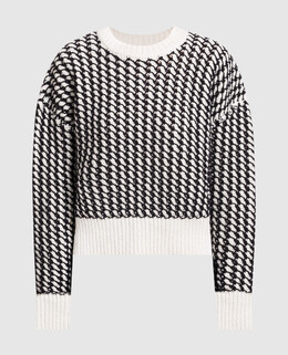 Bottega Veneta: Белый свитер 