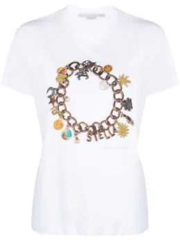 Stella McCartney: Футболка с принтом 