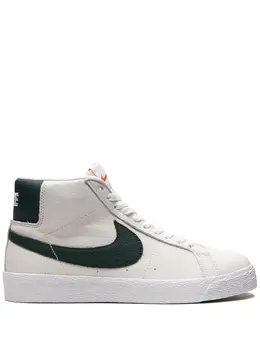 Nike: Белые кроссовки  SB Zoom Blazer Mid