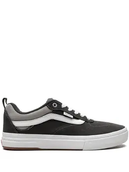 Vans: Тёмные кроссовки 