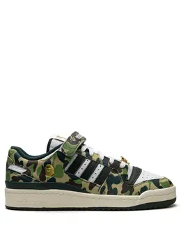 adidas: Зелёные кроссовки  Forum 84 Low