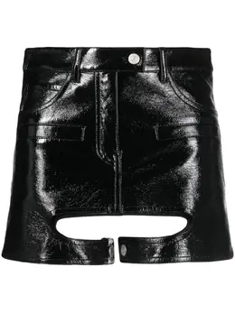 Courrèges: Чёрная юбка 