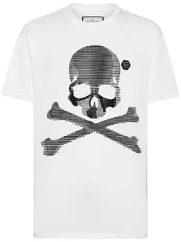 Philipp Plein: Футболка  Skull с принтом