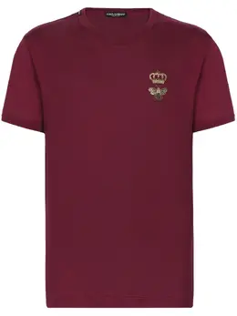 Dolce & Gabbana: Хлопковая футболка  T