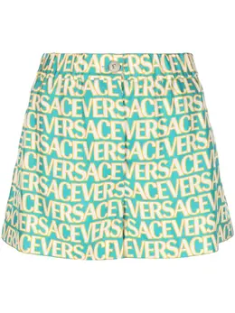Versace: Шёлковые шорты 