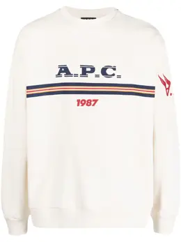 A.P.C.: Свитшот с принтом 