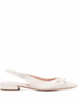 Kate Spade: Белые балетки 